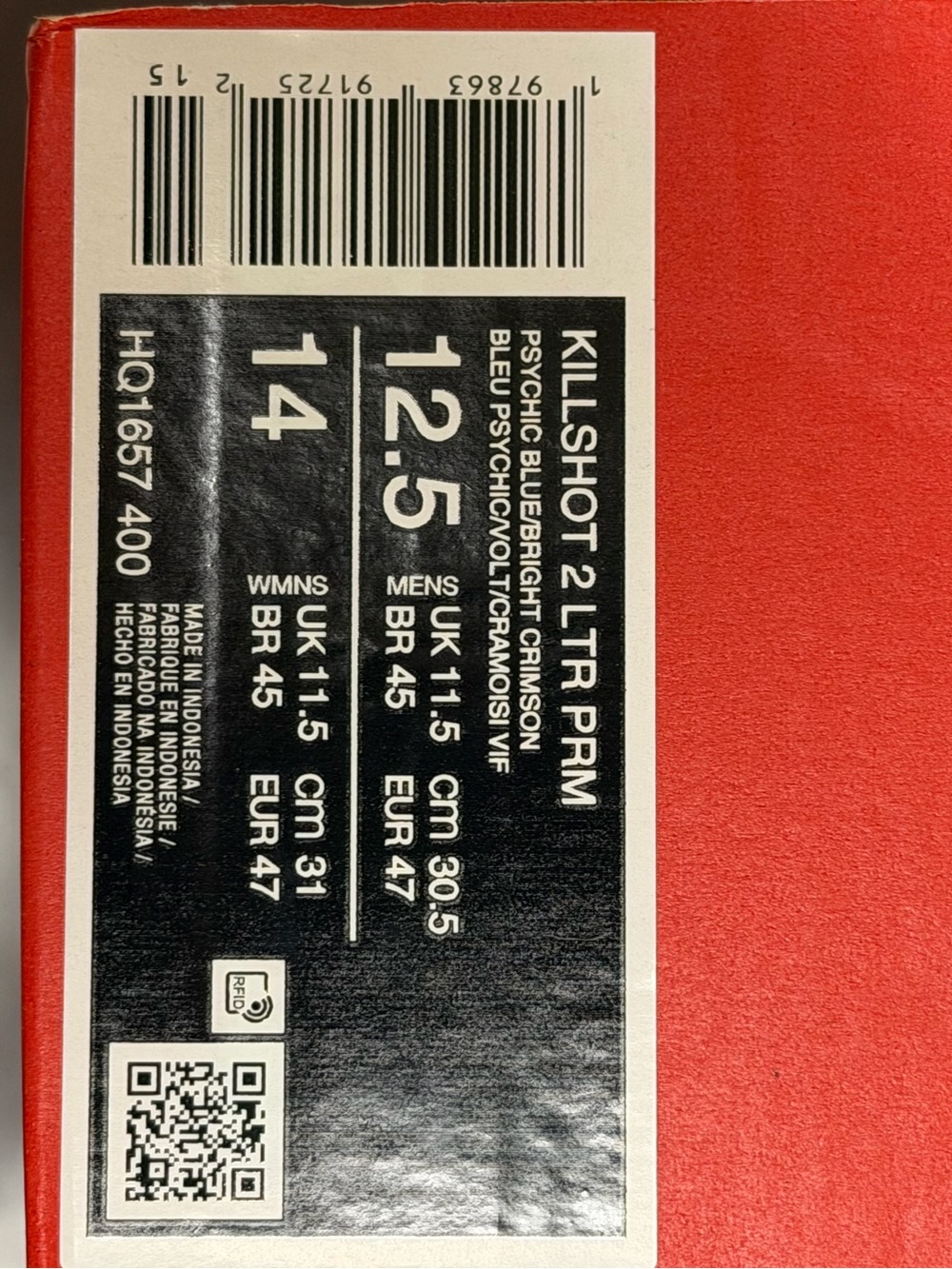 Nike Killshot 2 LTR Premium - Mens 12.5 - Picture 9 of 9